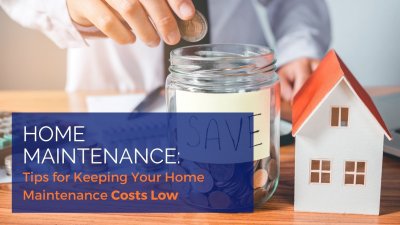 A man putting coins into a jar